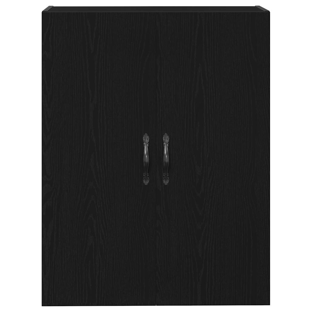 vidaXL Szafka wisząca Czarny Dąb 69,5 x 34 x 180 cm