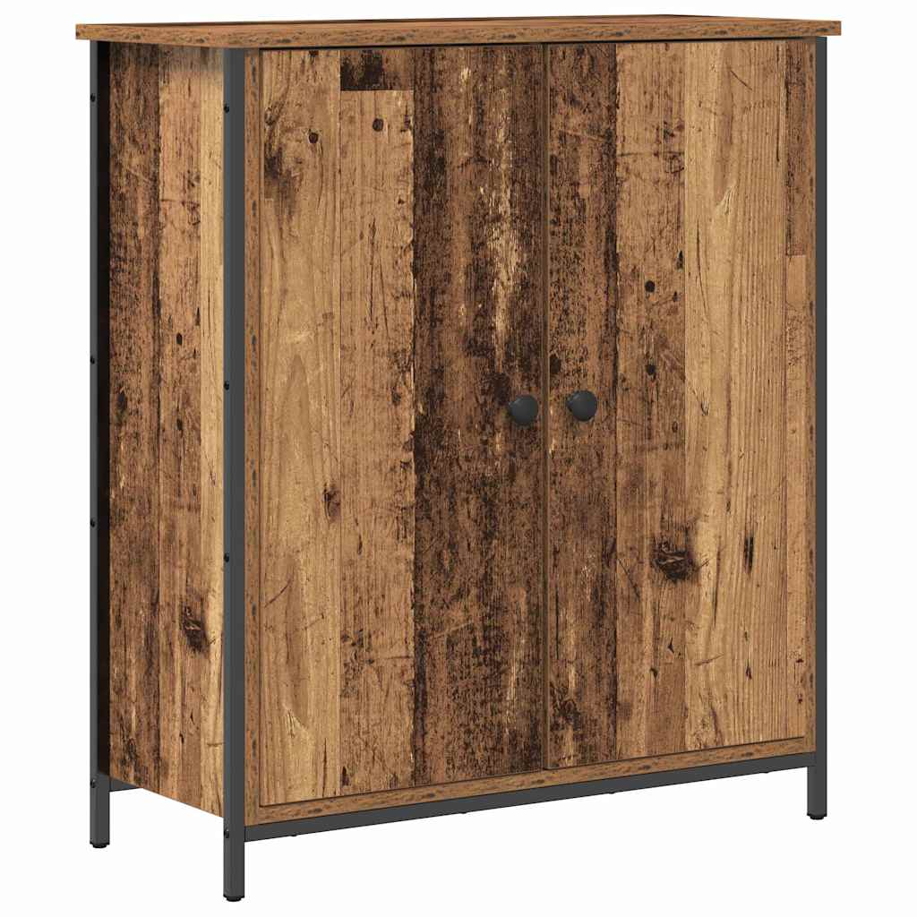 vidaXL Bufet Stare drewno 70 x 30 x 80 cm Materiał drewnopochodny