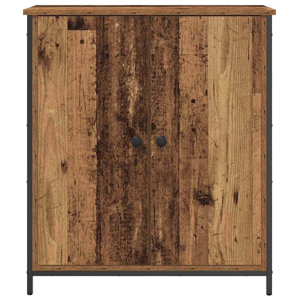 vidaXL Bufet Stare drewno 70 x 30 x 80 cm Materiał drewnopochodny