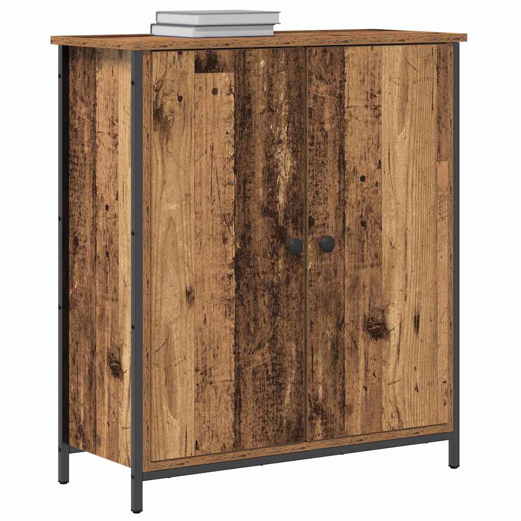 vidaXL Bufet Stare drewno 70 x 30 x 80 cm Materiał drewnopochodny