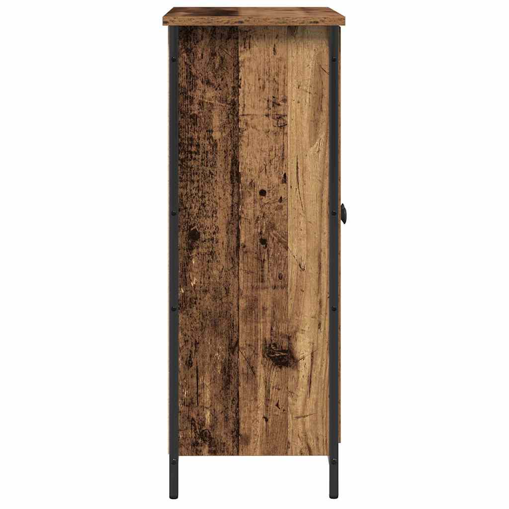 vidaXL Bufet Stare drewno 70 x 30 x 80 cm Materiał drewnopochodny