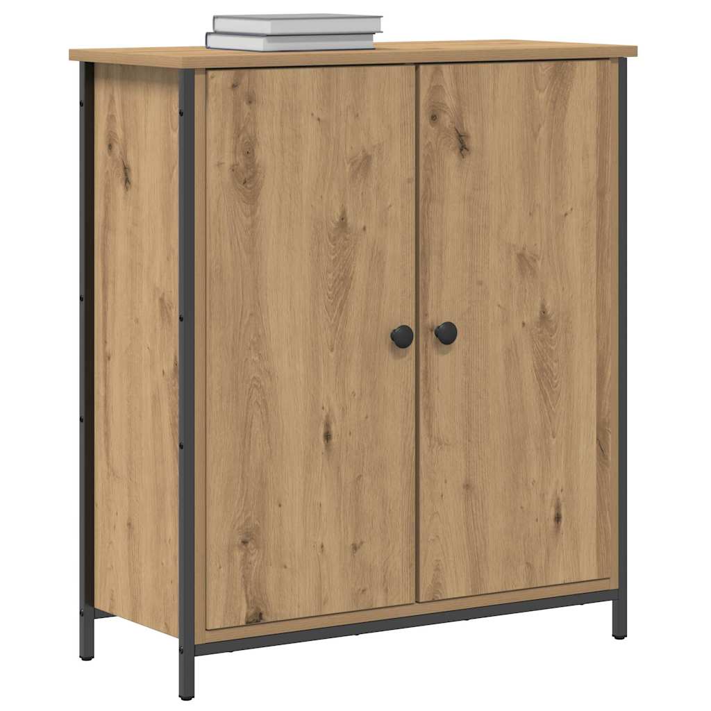 vidaXL Bufet Dąb rzemieślniczy 70 x 30 x 80 cm Materiał drewnopochodny