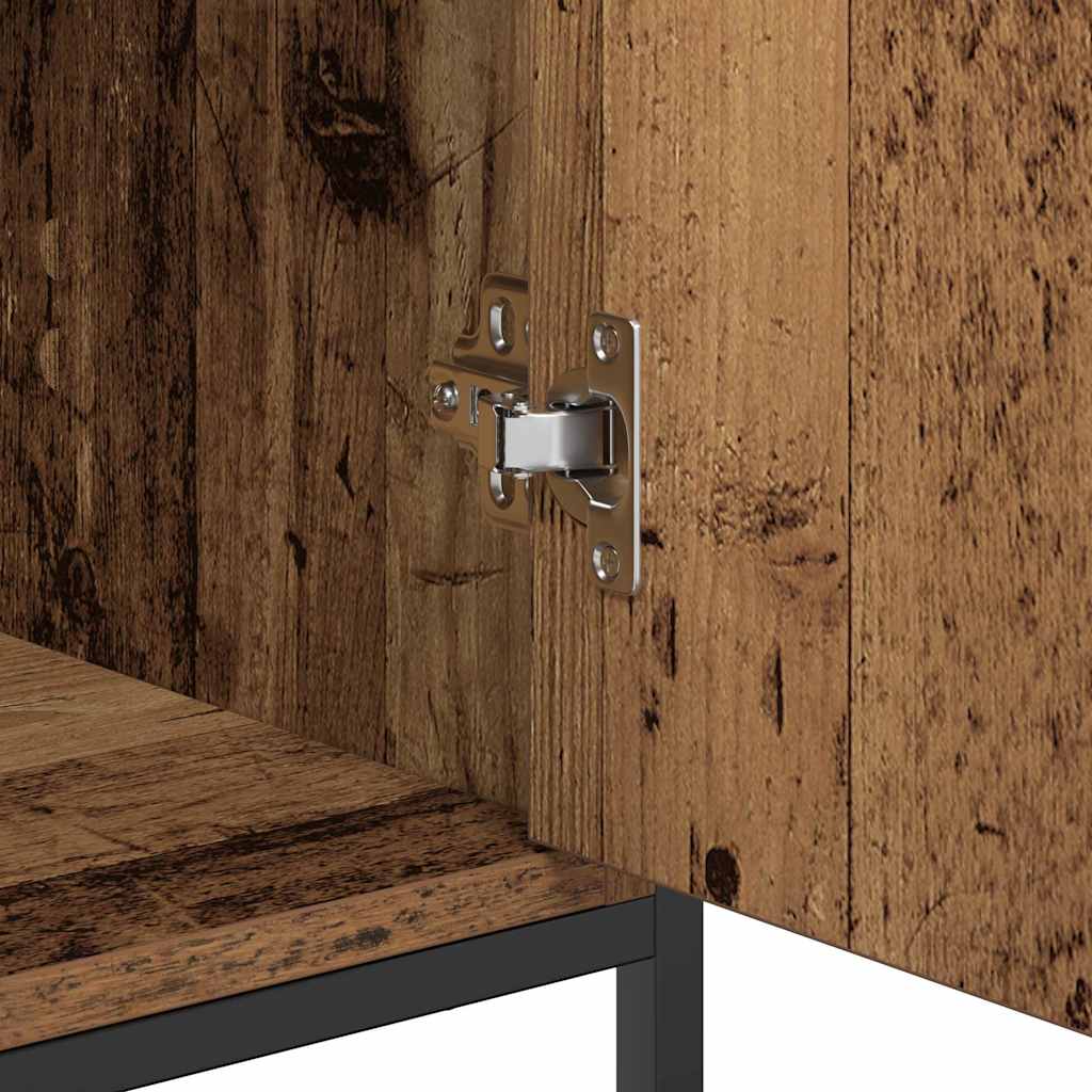 vidaXL Bufet Stare drewno 100 x 35 x 80 cm Materiał drewnopochodny