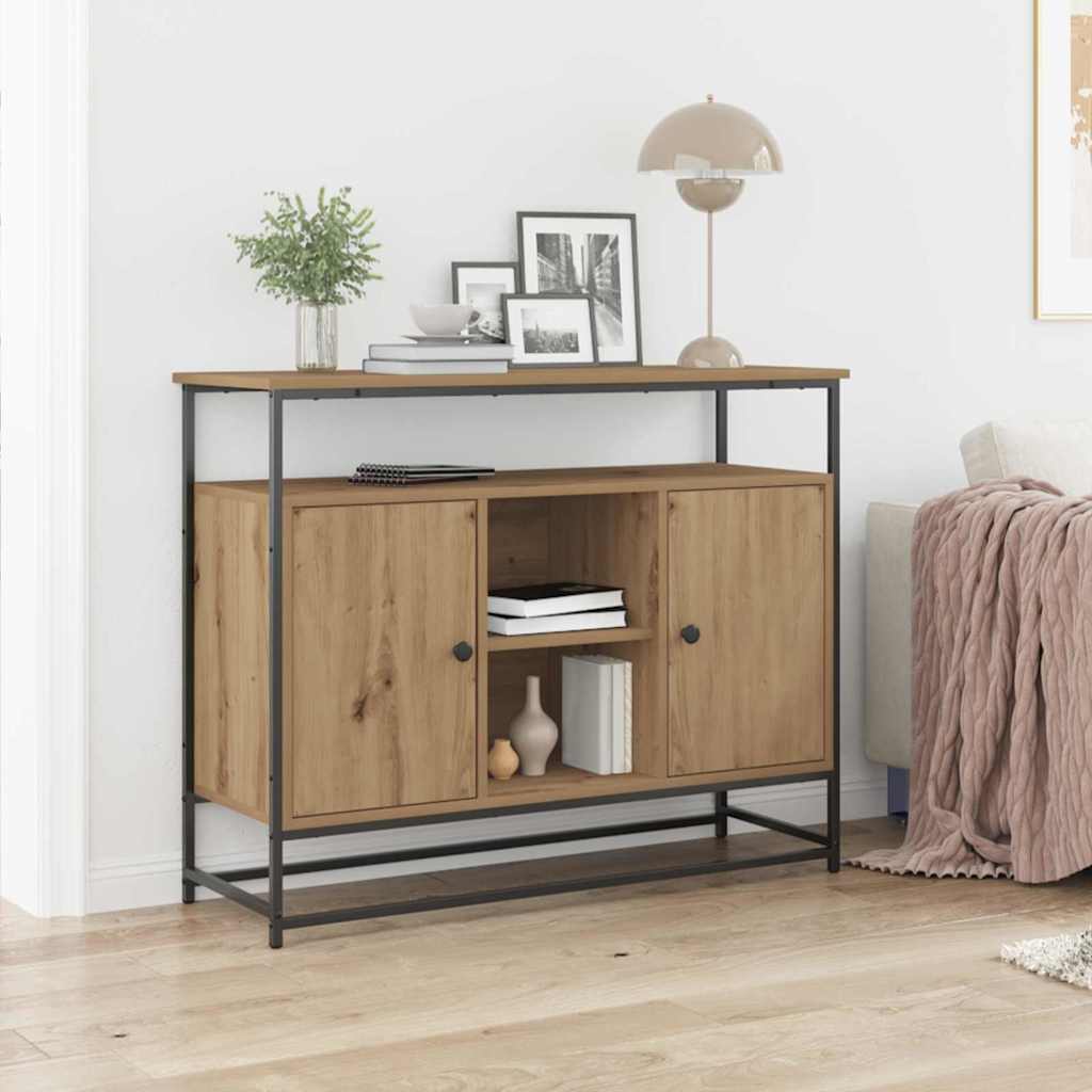 vidaXL Bufet Dąb rzemieślniczy 100 x 35 x 80 cm