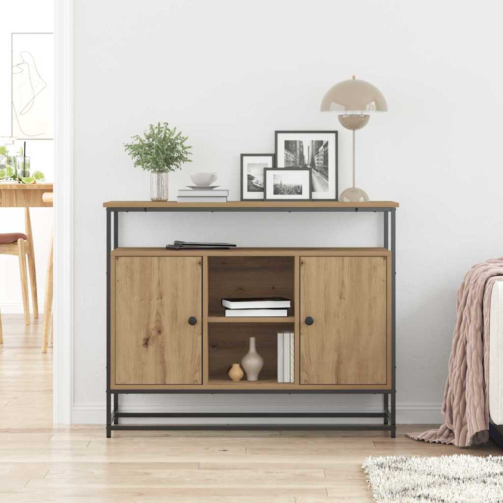 vidaXL Bufet Dąb rzemieślniczy 100 x 35 x 80 cm