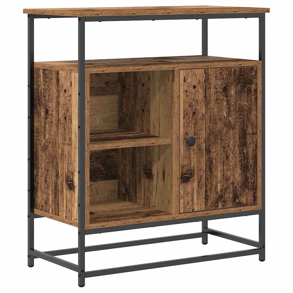 vidaXL Bufet Stare drewno 69 x 35 x 80 cm Materiał drewnopochodny