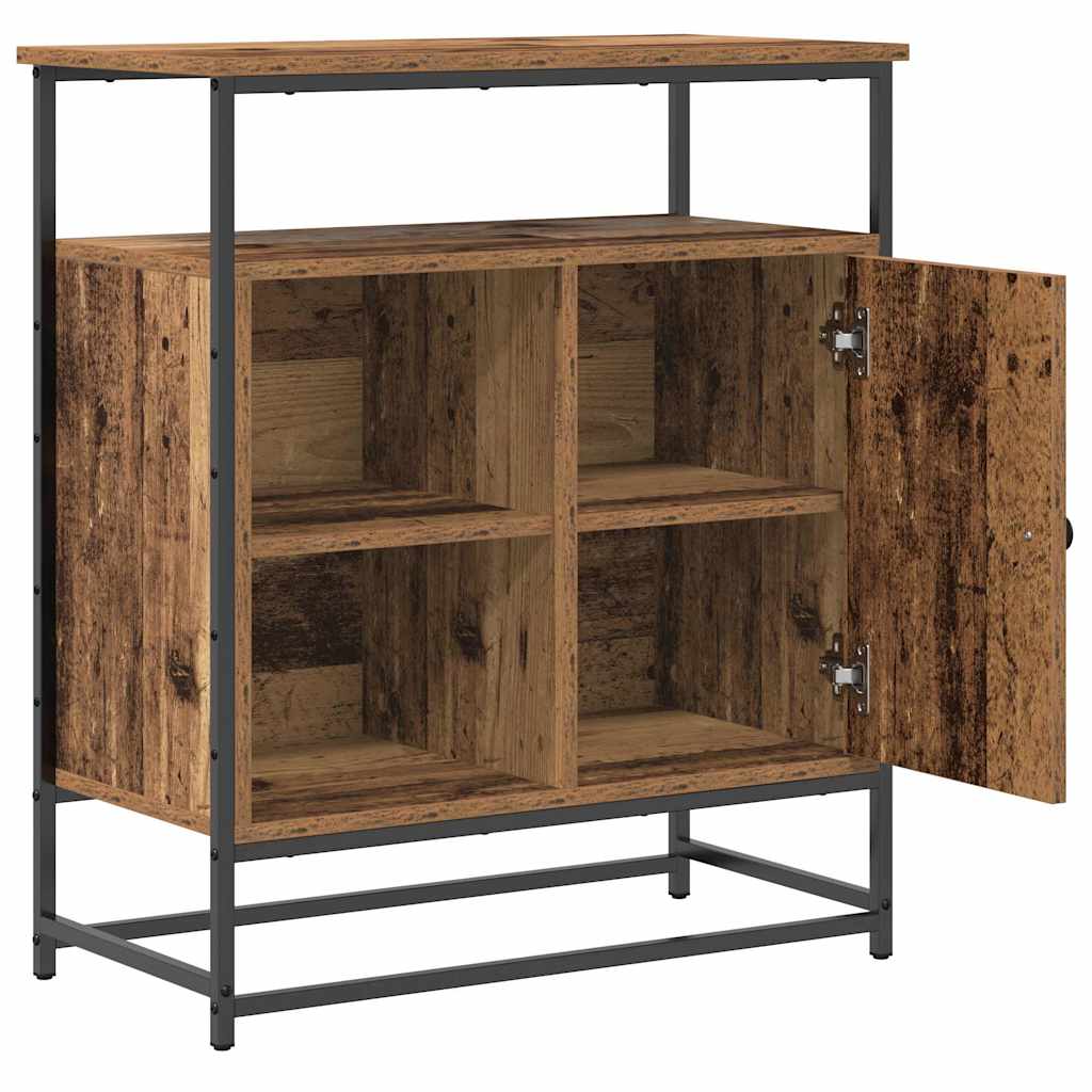 vidaXL Bufet Stare drewno 69 x 35 x 80 cm Materiał drewnopochodny