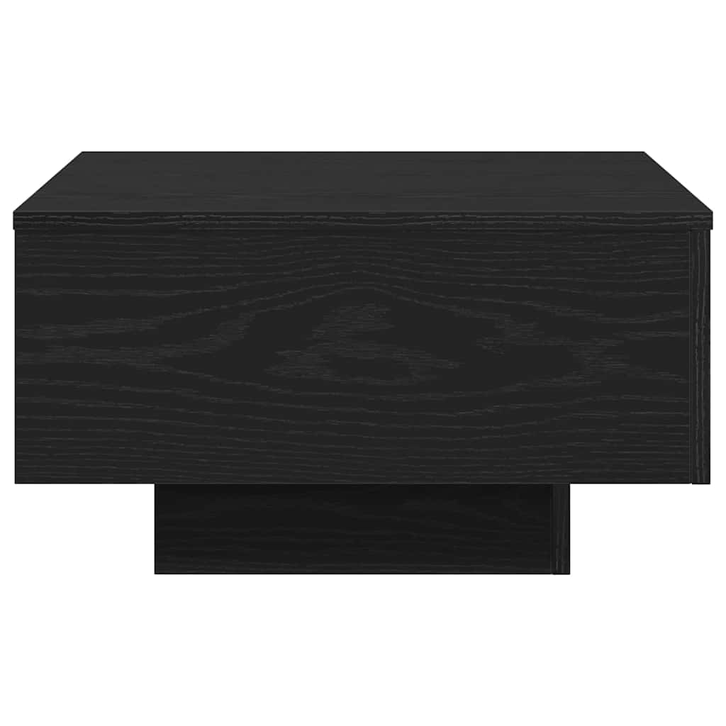 vidaXL Stolik kawowy Czarny Dąb 55 x 55 x 31 cm