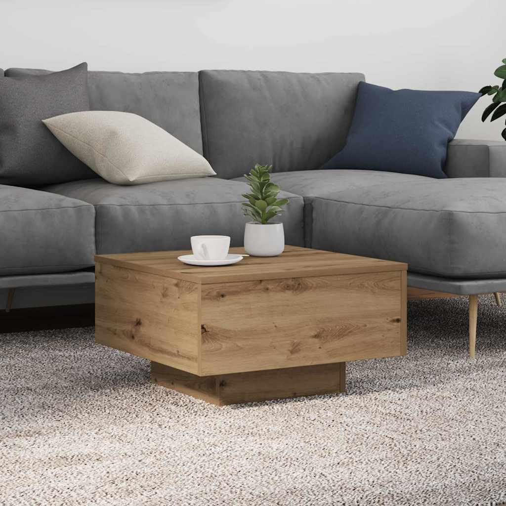 vidaXL Dąb artisan 55 x 55 x 31 cm Drewno inżynieryjne