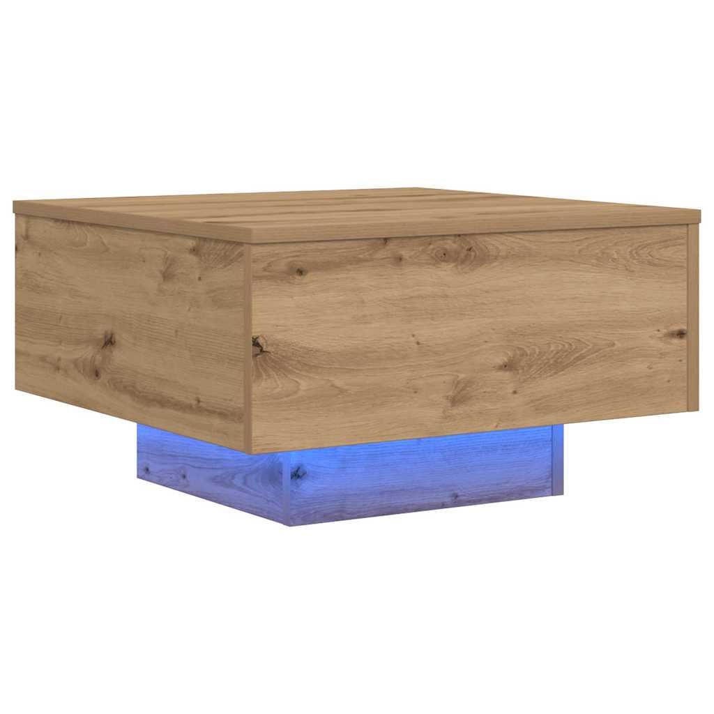 vidaXL Dąb artisan 55 x 55 x 31 cm Drewno inżynieryjne