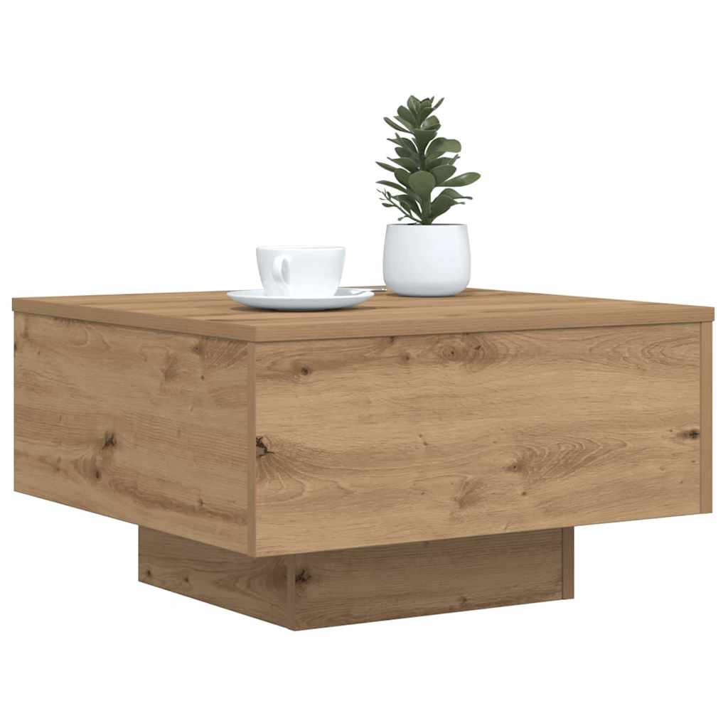 vidaXL Dąb artisan 55 x 55 x 31 cm Drewno inżynieryjne
