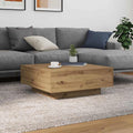 vidaXL Dąb artisan 80 x 80 x 31 cm Drewno inżynieryjne