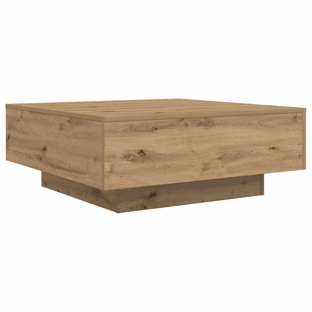 vidaXL Dąb artisan 80 x 80 x 31 cm Drewno inżynieryjne