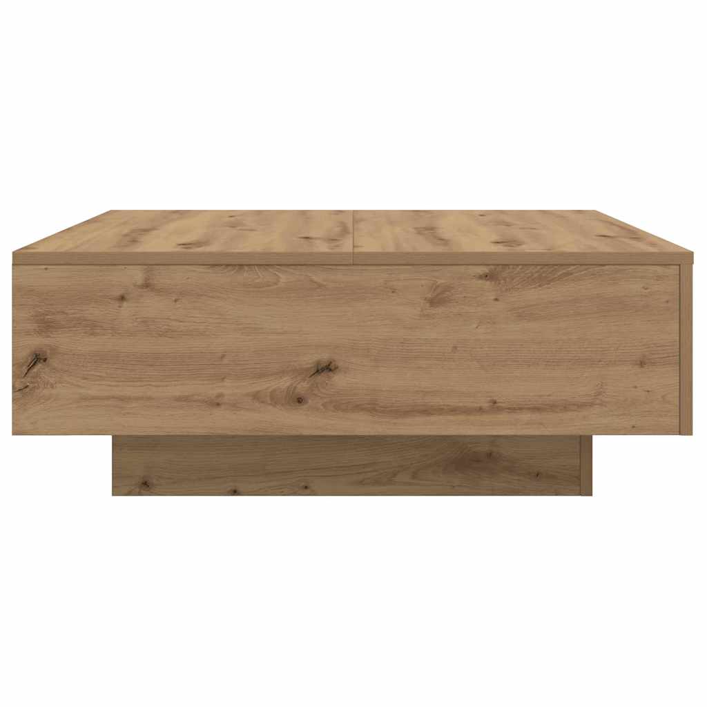 vidaXL Dąb artisan 80 x 80 x 31 cm Drewno inżynieryjne