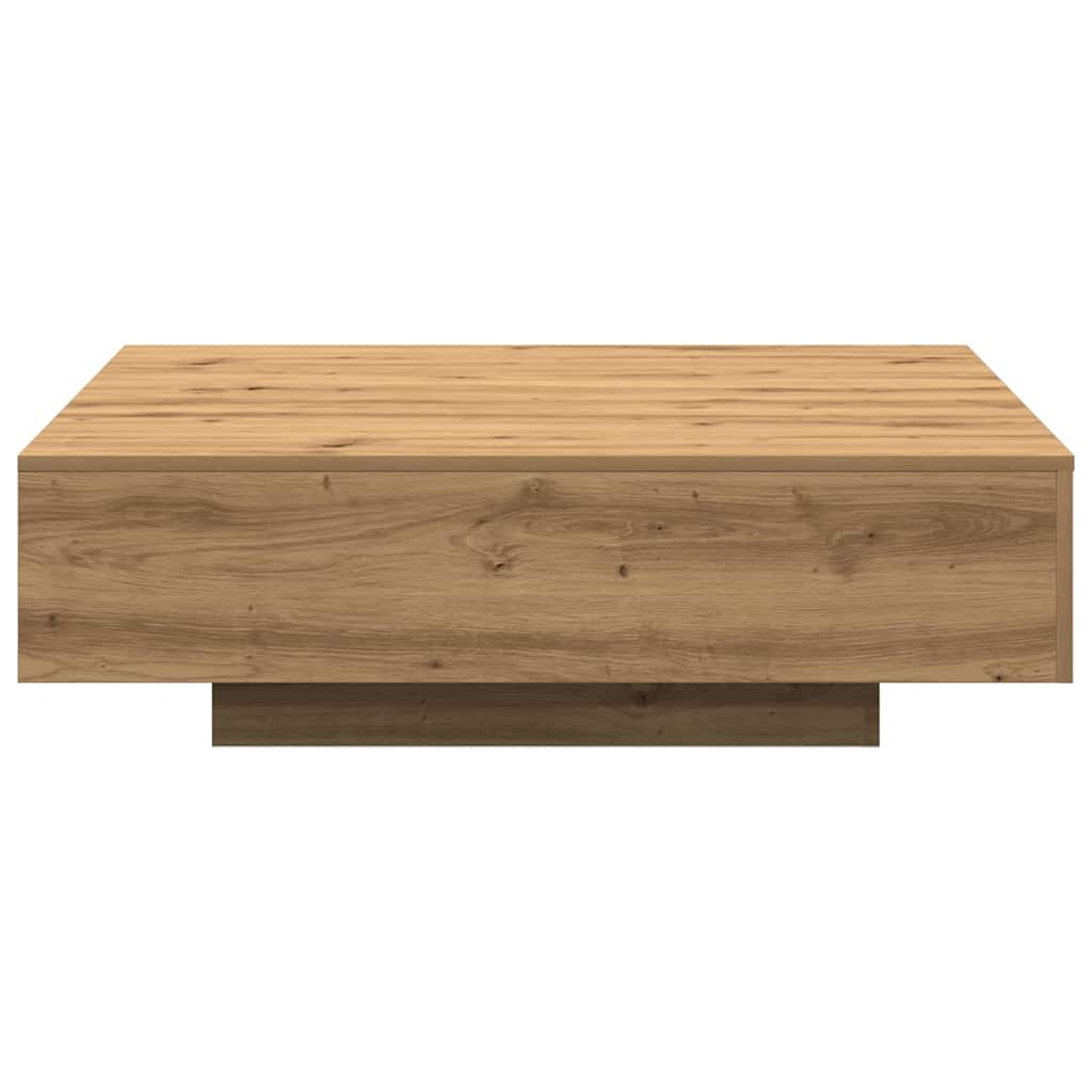vidaXL Stolik kawowy Dąb rzemieślniczy 100 x 100 x 31 cm