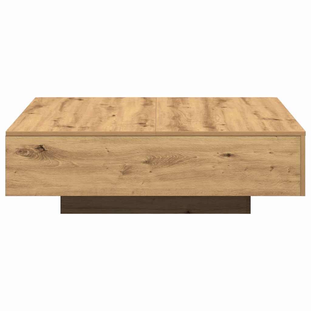 vidaXL Stolik kawowy Dąb rzemieślniczy 100 x 100 x 31 cm