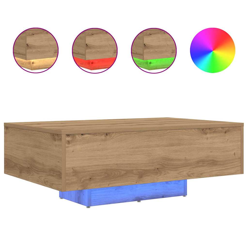 vidaXL Dąb artisan 85 x 55 x 31 cm Drewno inżynieryjne