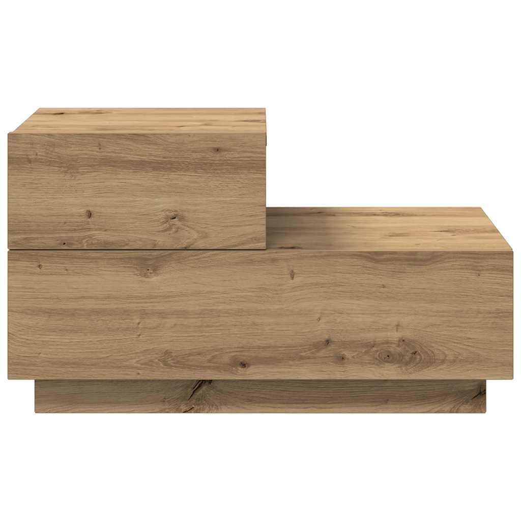 vidaXL Szafka Nocna z szufladą Dąb rzemieślniczy 70 x 36 x 40,5 cm