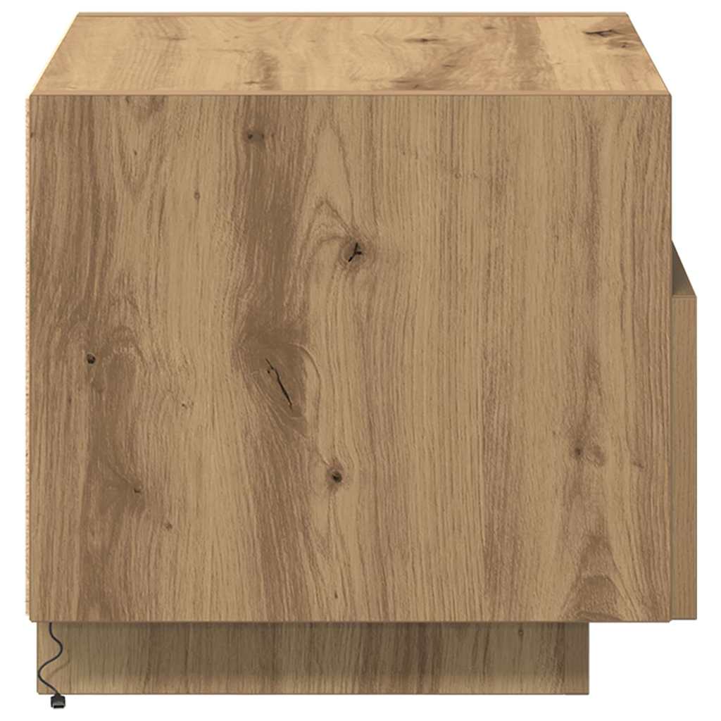 vidaXL Szafka Nocna z szufladą Dąb rzemieślniczy 40 x 39 x 37 cm