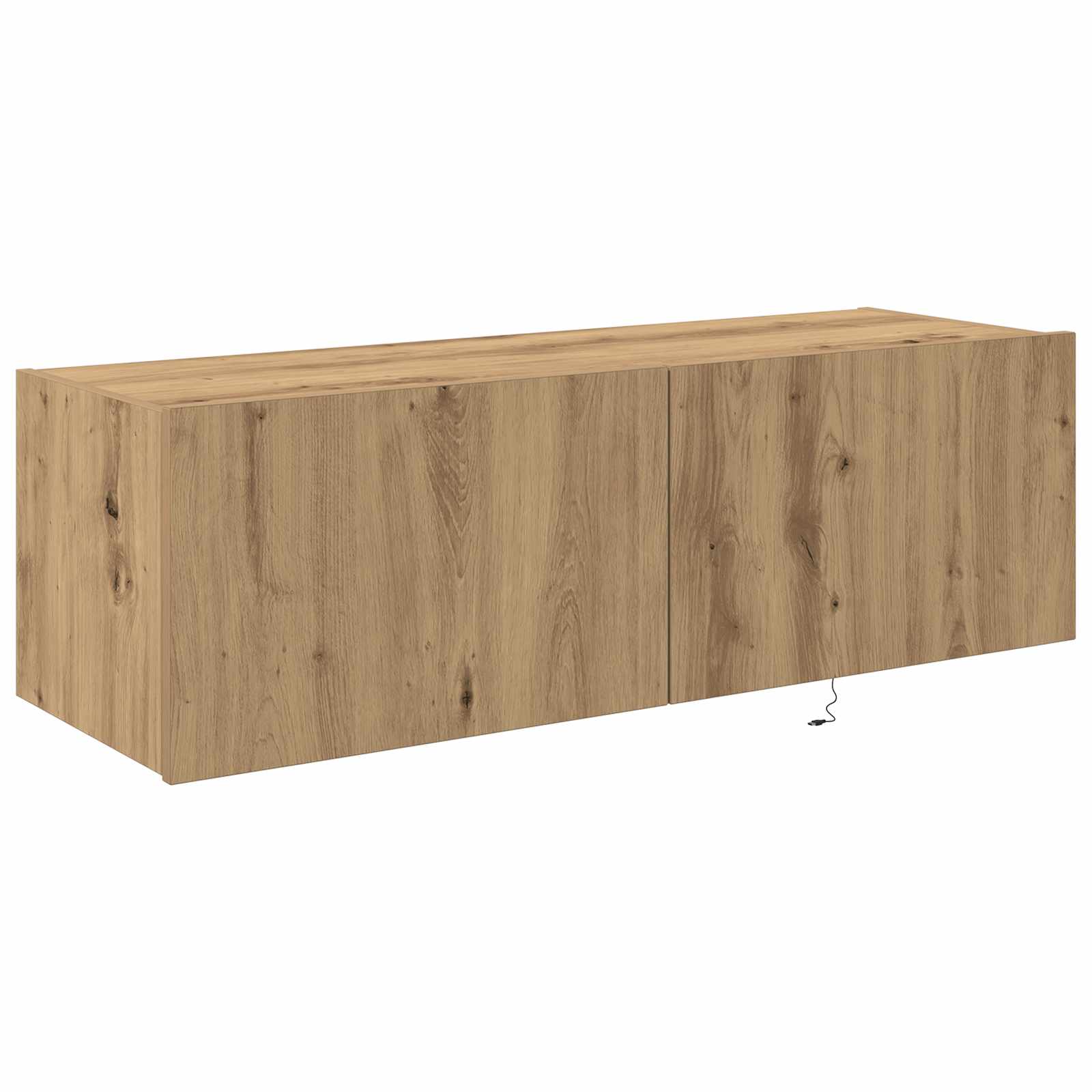 vidaXL Szafka pod telewizor z LED Dąb rzemieślniczy 100 x 35 x 31 cm