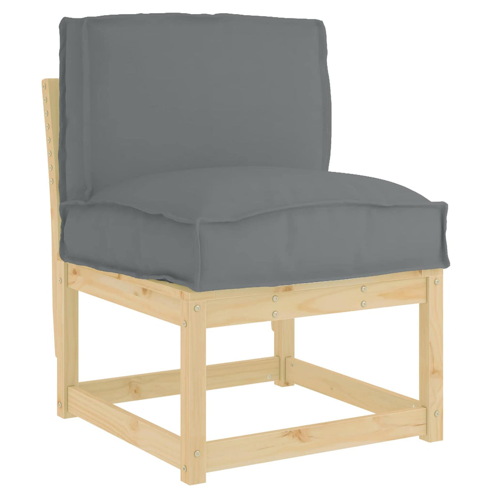vidaXL Poduszka Antracyt 50 x 40 x 12 cm Materiał Oxford