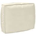 vidaXL Poduszka Kremowy 50 x 40 x 12 cm Materiał Oxford