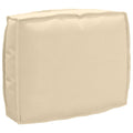 vidaXL Poduszka Beżowy 50 x 40 x 12 cm Materiał Oxford