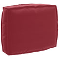 vidaXL Poduszka Czerwone wino 50 x 40 x 12 cm Materiał Oxford
