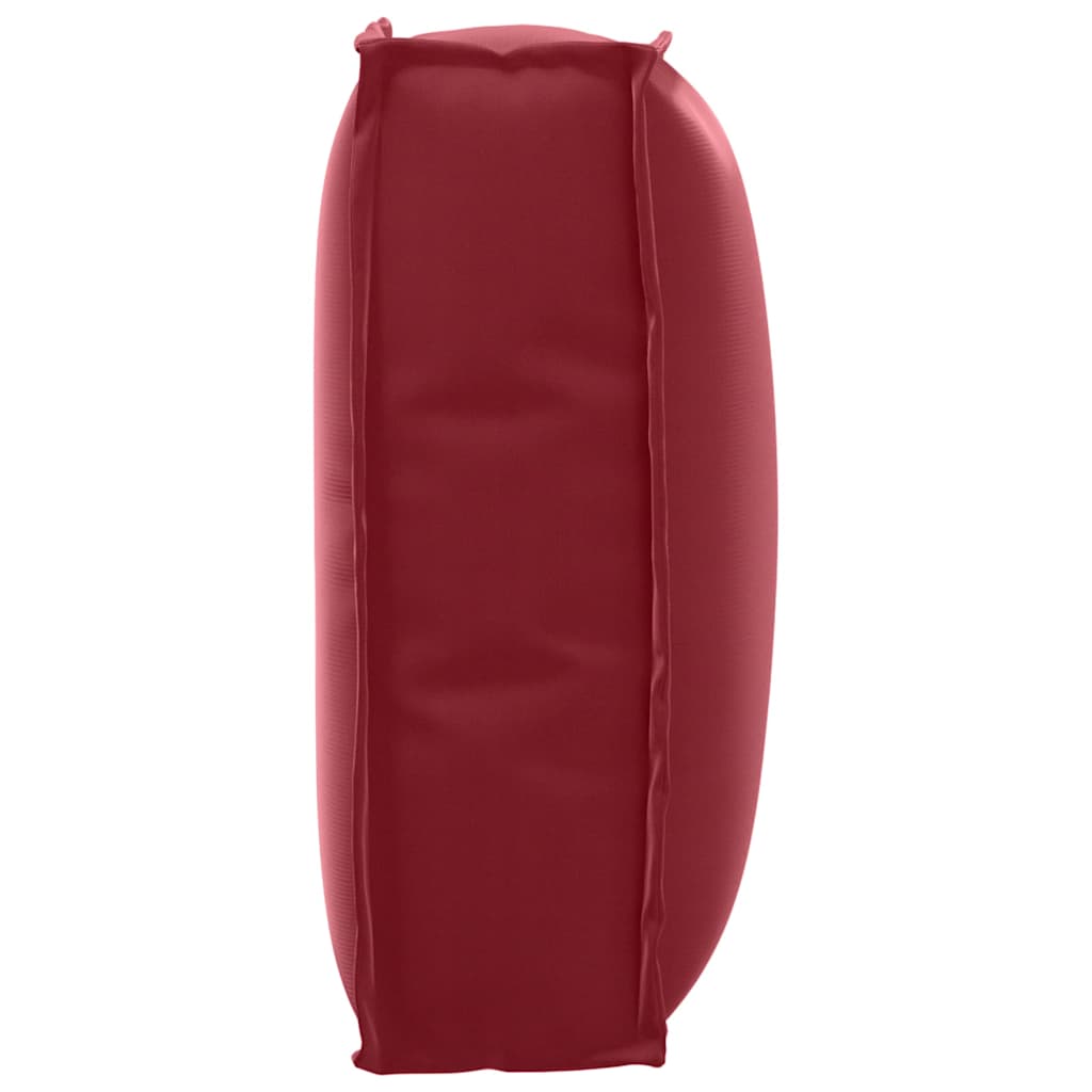 vidaXL Poduszka Czerwone wino 50 x 40 x 12 cm Materiał Oxford