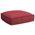 vidaXL Poduszka Czerwone wino 50 x 50 x 12 cm Materiał Oxford