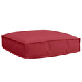 vidaXL Poduszka Czerwone wino 60 x 60 x 12 cm Materiał Oxford