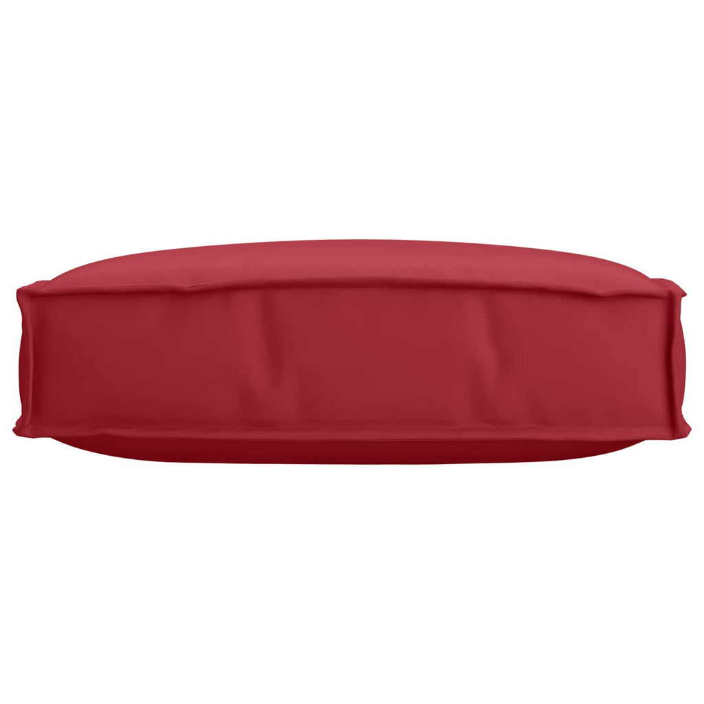 vidaXL Poduszka Czerwone wino 60 x 60 x 12 cm Materiał Oxford