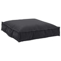 vidaXL Poduszka Czarny 70 x 70 x 12 cm Materiał Oxford