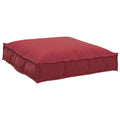 vidaXL Poduszka Czerwone wino 70 x 70 x 12 cm Materiał Oxford