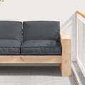 vidaXL Poduszka Antracyt 80 x 80 x 12 cm Materiał Oxford