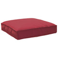 vidaXL Poduszka Czerwone wino 80 x 80 x 12 cm Materiał Oxford