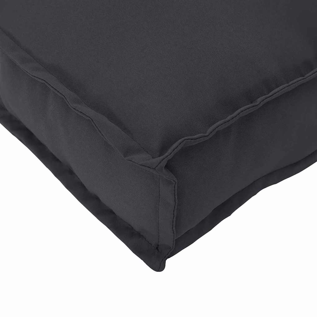 vidaXL Poduszka Czarny 70 x 40 x 12 cm Materiał Oxford