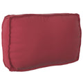 vidaXL Poduszka Czerwone wino 70 x 40 x 12 cm Materiał Oxford