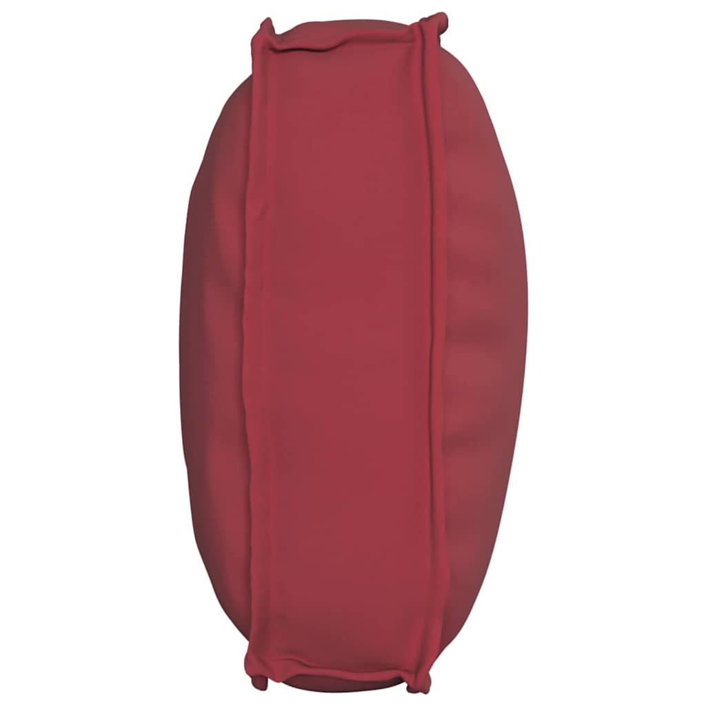 vidaXL Poduszka Czerwone wino 70 x 40 x 12 cm Materiał Oxford