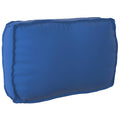 vidaXL Poduszka Niebieski królewski 70 x 40 x 12 cm Materiał Oxford