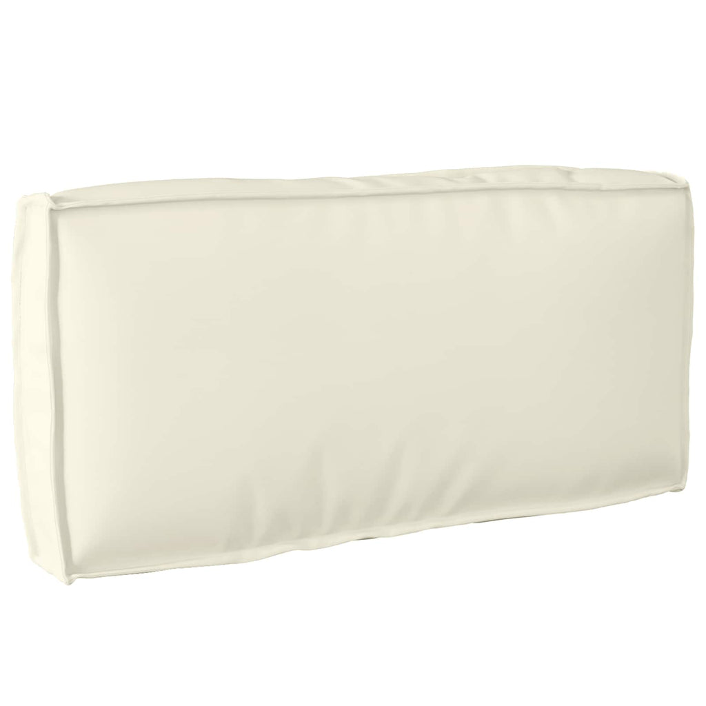 vidaXL Poduszka Kremowy 80 x 40 x 12 cm Materiał Oxford