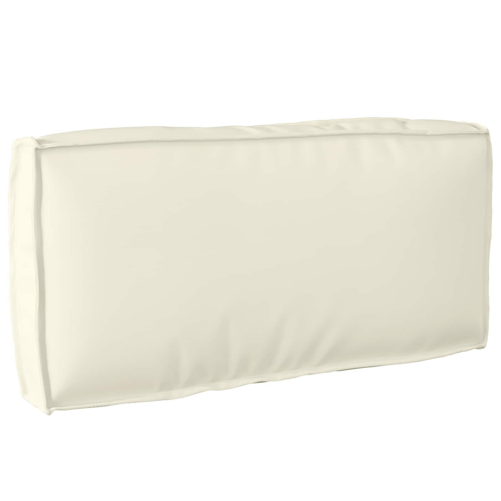 vidaXL Poduszka Kremowy 80 x 40 x 12 cm Materiał Oxford