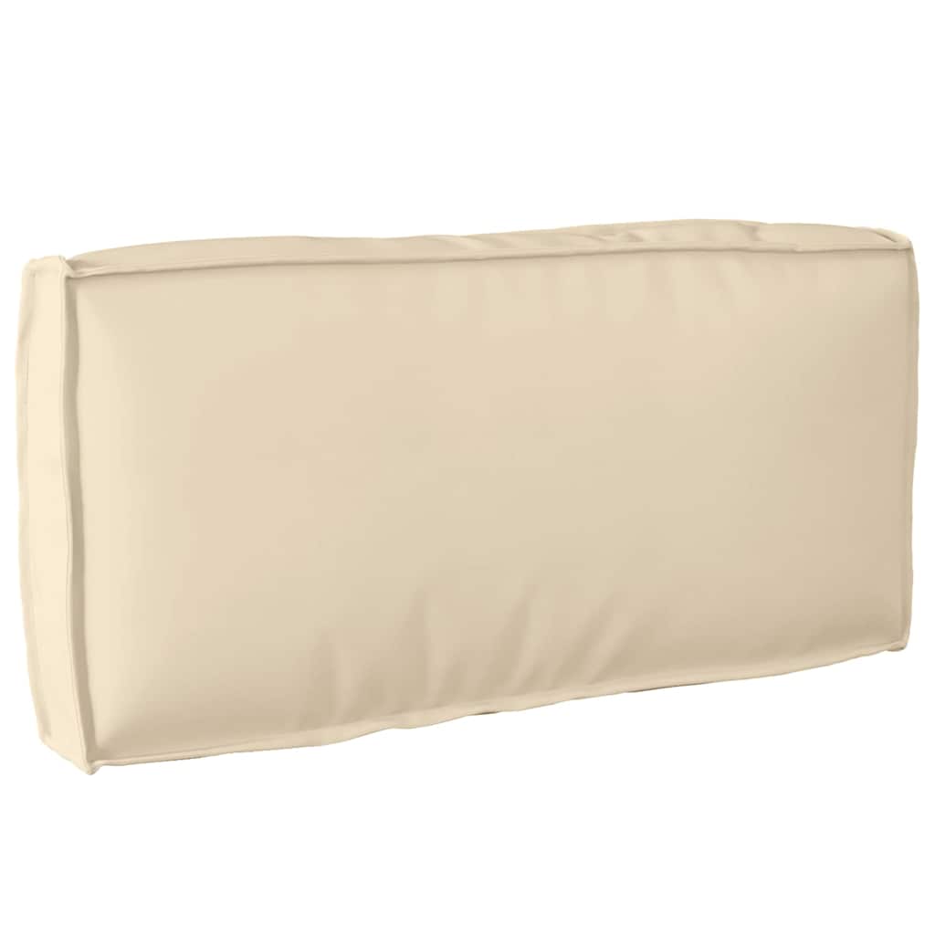 vidaXL Poduszka Beżowy 80 x 40 x 12 cm Materiał Oxford