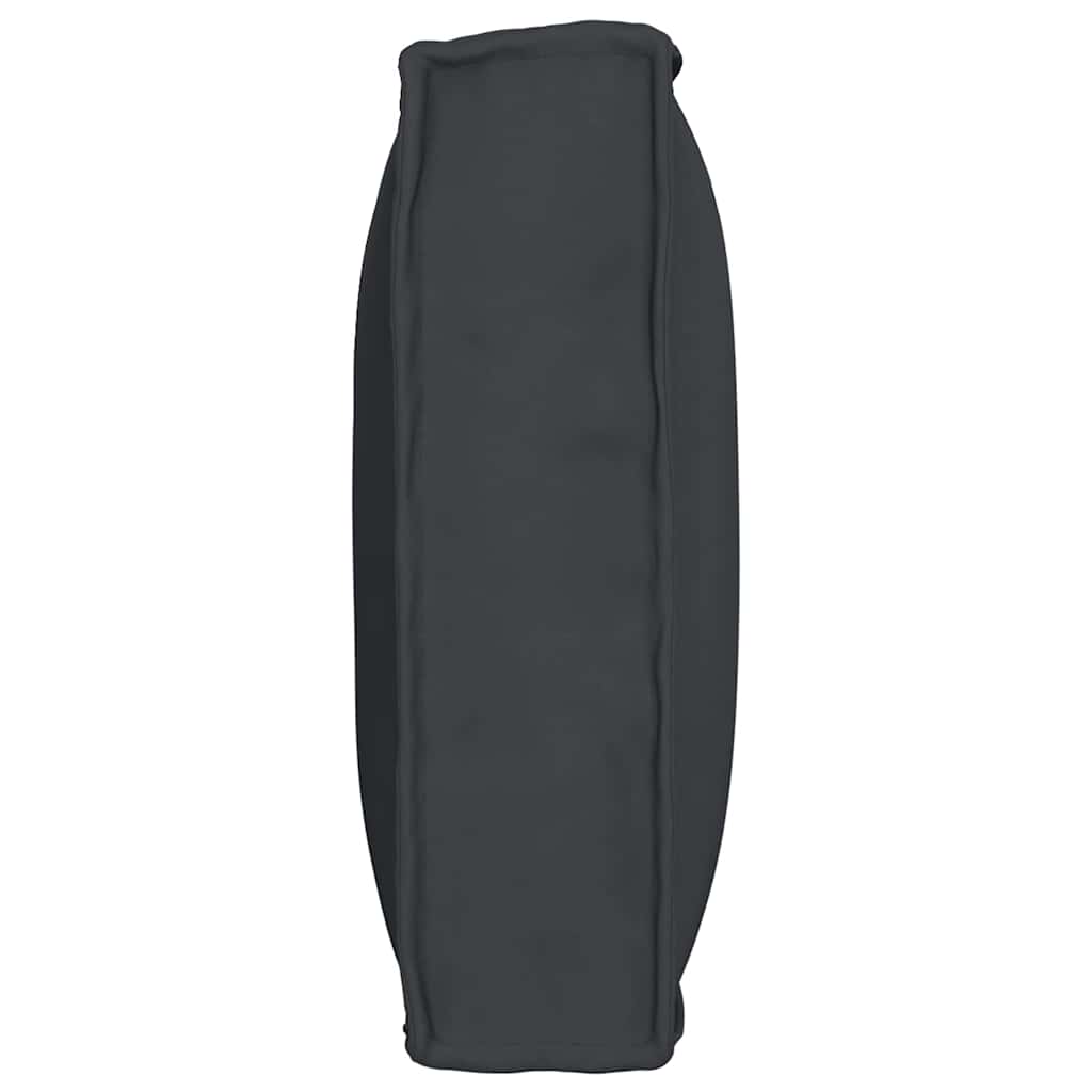 vidaXL Poduszka Czarny 80 x 40 x 12 cm Materiał Oxford