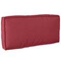 vidaXL Poduszka Czerwone wino 80 x 40 x 12 cm Materiał Oxford