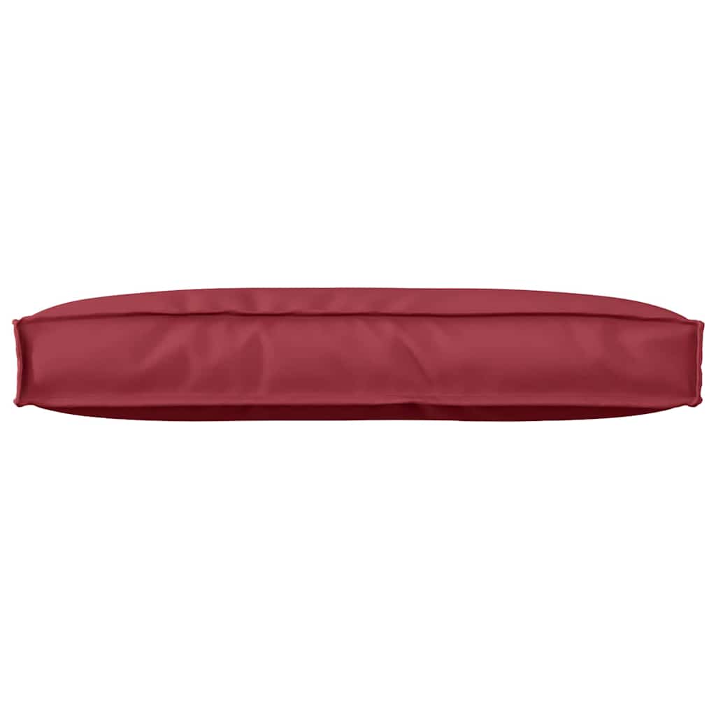 vidaXL Poduszka Czerwone wino 80 x 40 x 12 cm Materiał Oxford