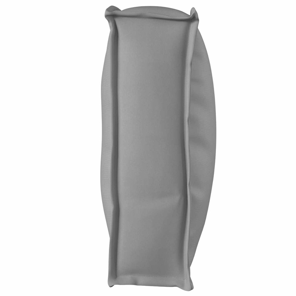 vidaXL Poduszka Szary 120 x 40 x 12 cm Materiał Oxford