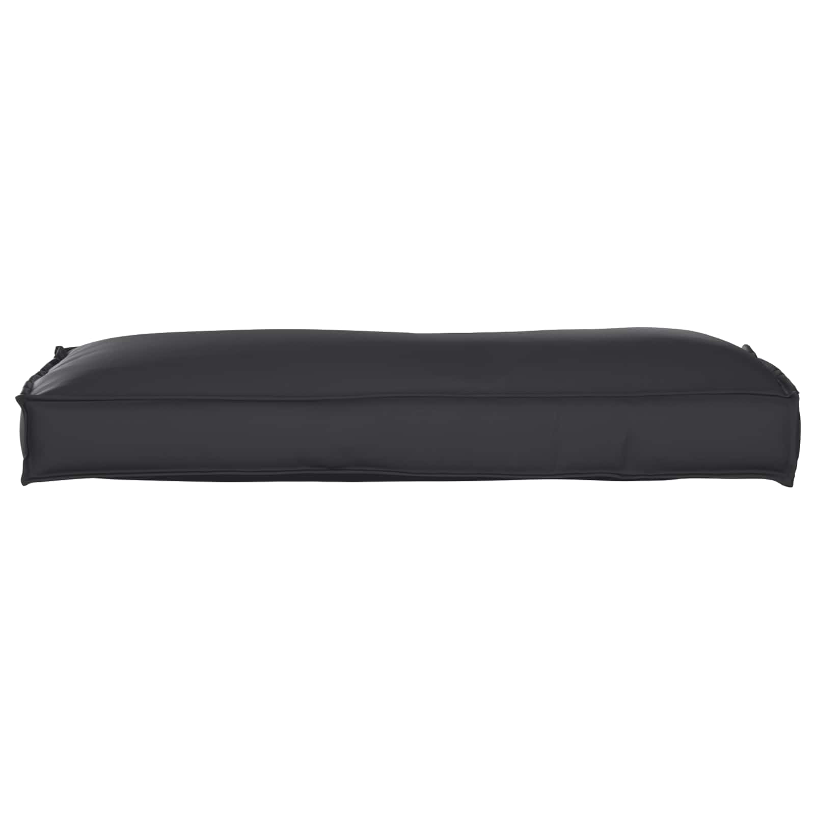 vidaXL Poduszka Czarny 120 x 40 x 12 cm Materiał Oxford