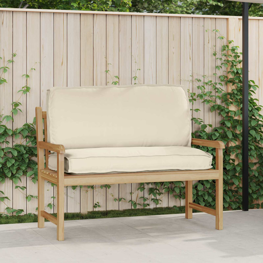 vidaXL Poduszka Kremowy 120 x 50 x 12 cm Materiał Oxford
