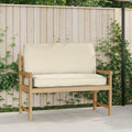 vidaXL Poduszka Kremowy 120 x 50 x 12 cm Materiał Oxford